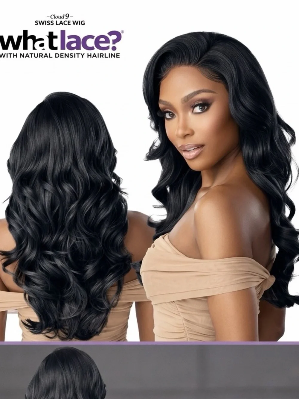Black 13x6 wig, hand tied, pre plucked natural density, luxury synthetic